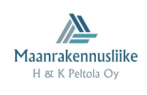 Maanrakennusliike H & K Peltola Oy-logo